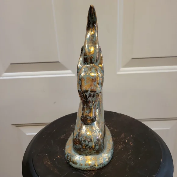 Mid-Century Modern Ceramic Impala/ Deer 11" - Picture 2 of 10